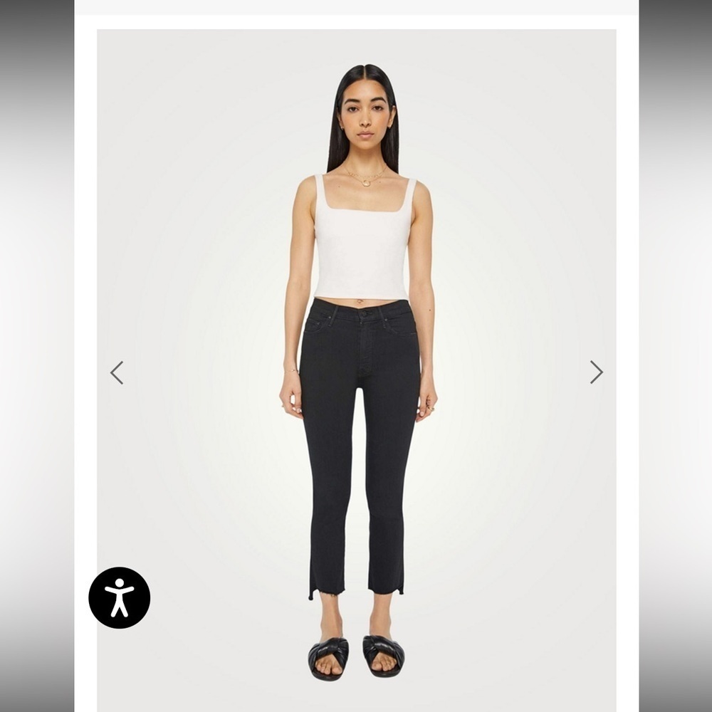 MOTHER Black bootcut Jeans